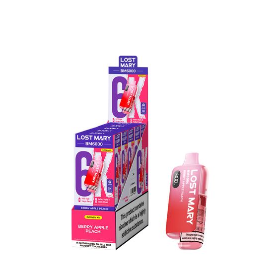 for wholesale [NEW] LOST MARY BM6000 Refillable Pod Kit -F (UK) 1PC