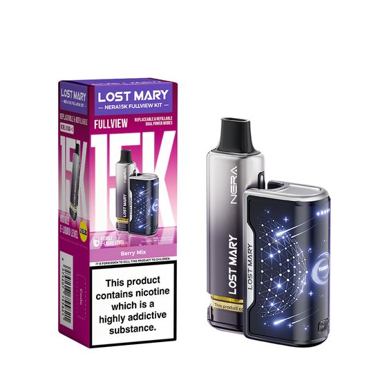 LOST MARY NERA15K Refillable Kit Flavor: Berry Mix UK wholesale