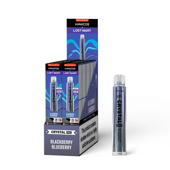 HAWCOS × LOST MARY Crystal Pro KIT (UK) 1PC UK supplier