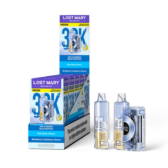 authentic LOST MARY NERA30K PUREVIEW Refillable Pod Kit