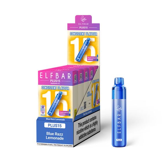 ELFBAR PLUS15 Refillable Kit UK wholesale