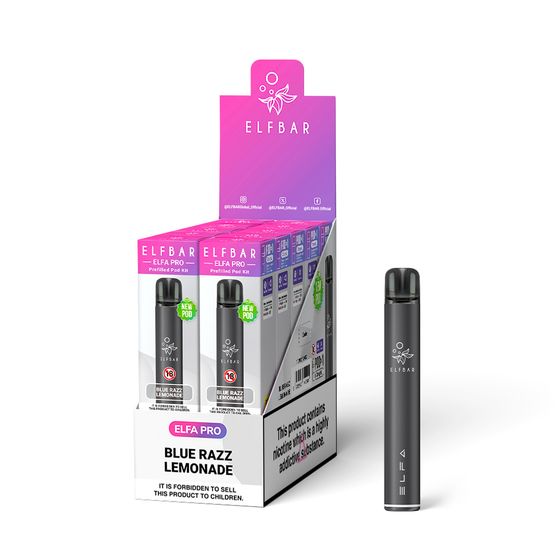 UK shop [NEW] ELFBAR ELFA PRO V2 Prefilled Pod Starter Kit