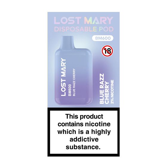 authentic [NEW] LOST MARY Box BM600 Disposable Pod Device