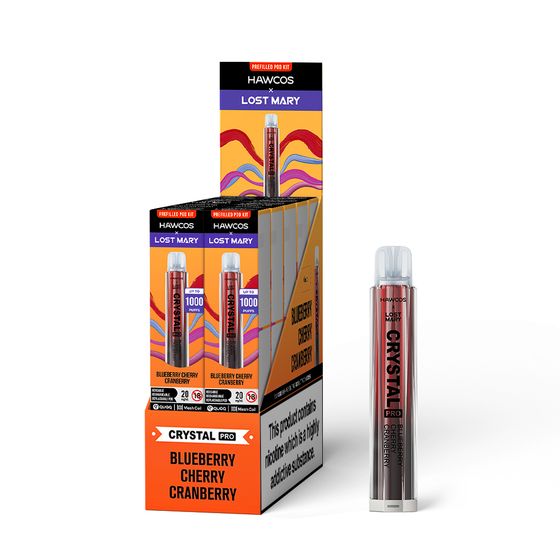 HAWCOS × LOST MARY Crystal Pro KIT (UK) 1PC wholesale price