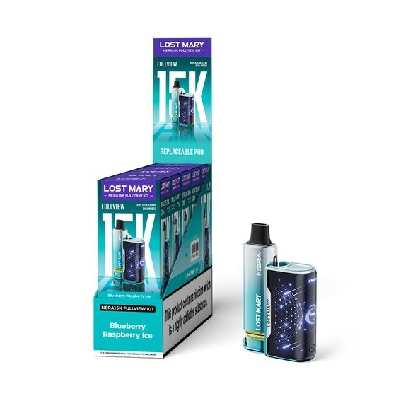 UK wholesale LOST MARY NERA15K Refillable Kit (UK) 1PC