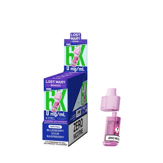 LOST MARY BM6000 Refill Pack-1% & 0% Nic cheap