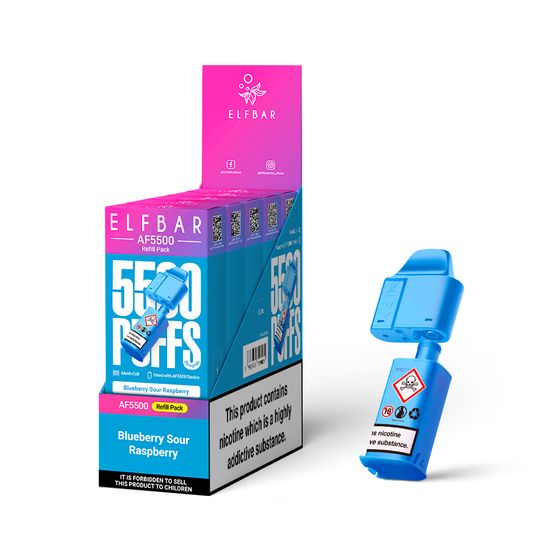 [NEW] ELFBAR AF5500 Refill Pack (UK) UK shop