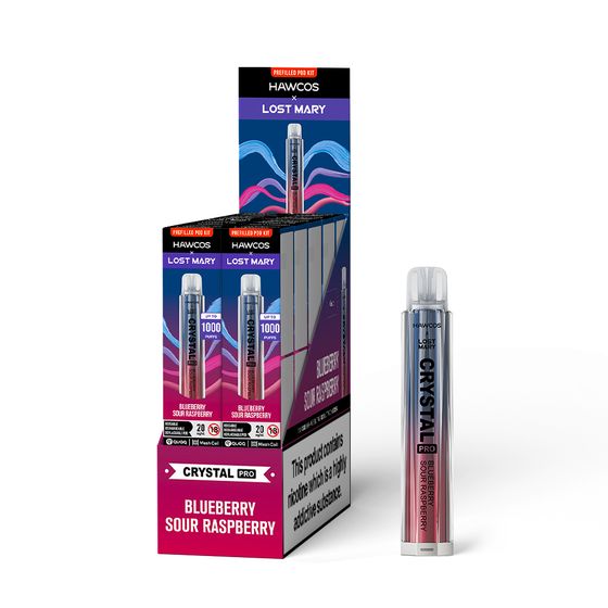 HAWCOS × LOST MARY Crystal Pro KIT (UK) 1PC UK store