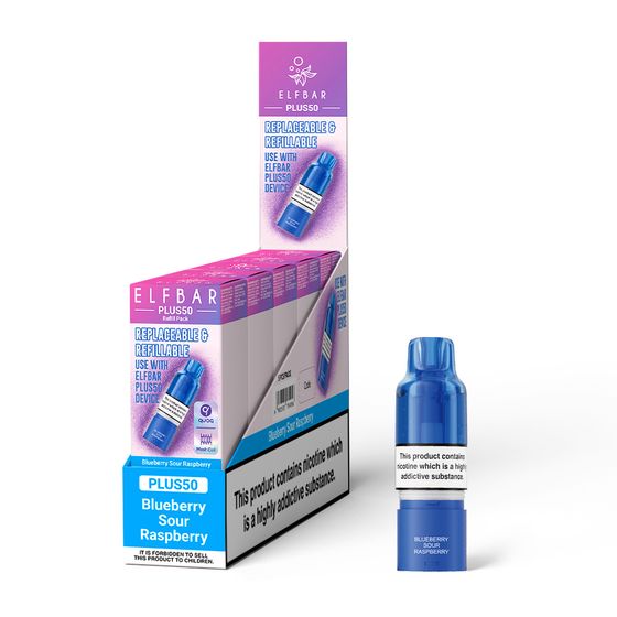 UK wholesale ELFBAR PLUS50 Refill pack (UK)