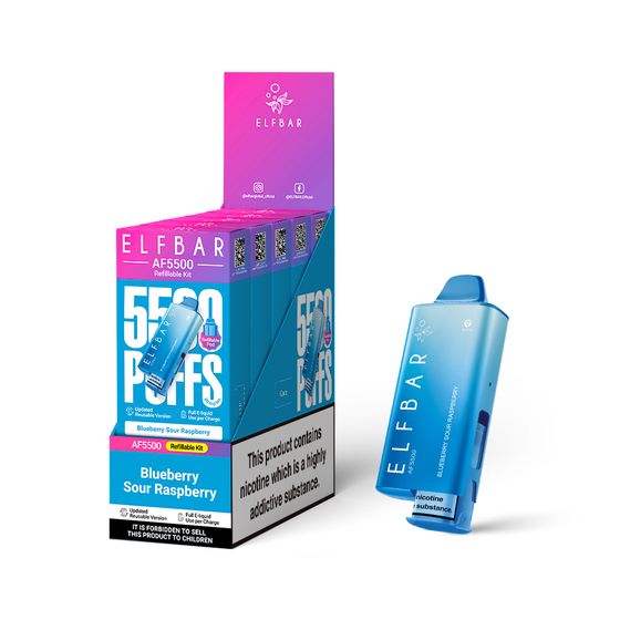 UK store [NEW] ELFBAR AF5500 Refillable Kit (UK)