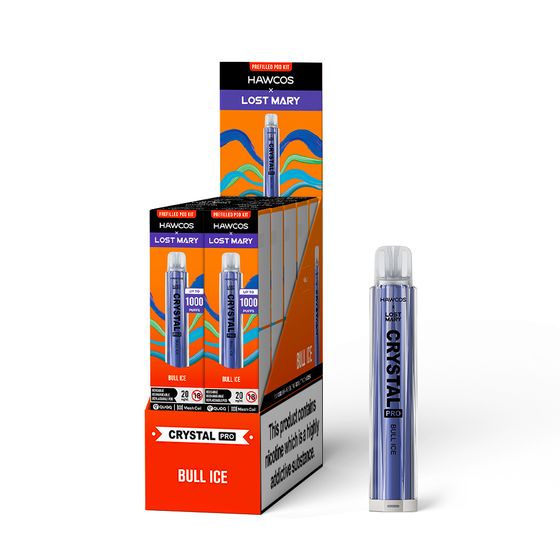 HAWCOS × LOST MARY Crystal Pro KIT (UK) 1PC UK wholesale