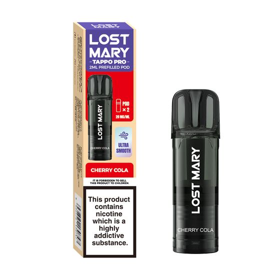 LOST MARY TAPPO PRO 2ML Prefilled Pod × 2 Flavor: Cherry Cola cheap