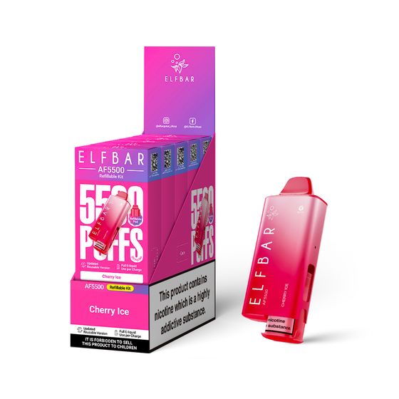 UK shop [NEW] ELFBAR AF5500 Refillable Kit (UK)