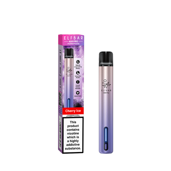 wholesale price [PRO] EB600 PRO KIT Prefilled Pod Starter Kit Flavor: Cherry Ice