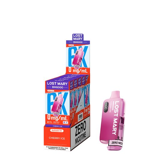 LOST MARY BM6000 Refillable Pod Kit-1 % & 0% Nic cheap