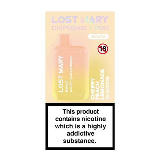 UK store [NEW] LOST MARY Box BM600 Disposable Pod Device