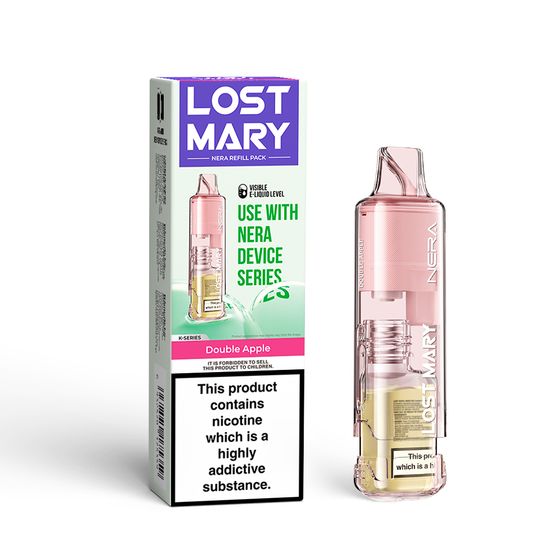 LOST MARY NERA PUREVIEW Refill Pack Flavor: Double Apple authentic