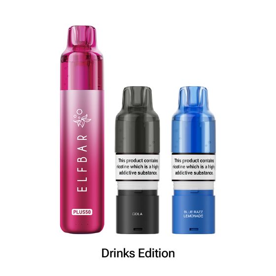ELFBAR PLUS50 Refillable Kit (UK) UK wholesale