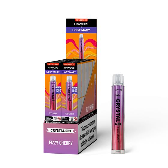 HAWCOS × LOST MARY Crystal Pro KIT (UK) 1PC authentic