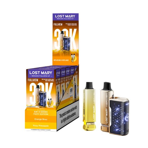 LOST MARY NERA30K FULLVIEW Refillable Pod Kit (UK) 1PC UK shop