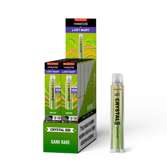 HAWCOS × LOST MARY Crystal Pro KIT (UK) 1PC UK supplier