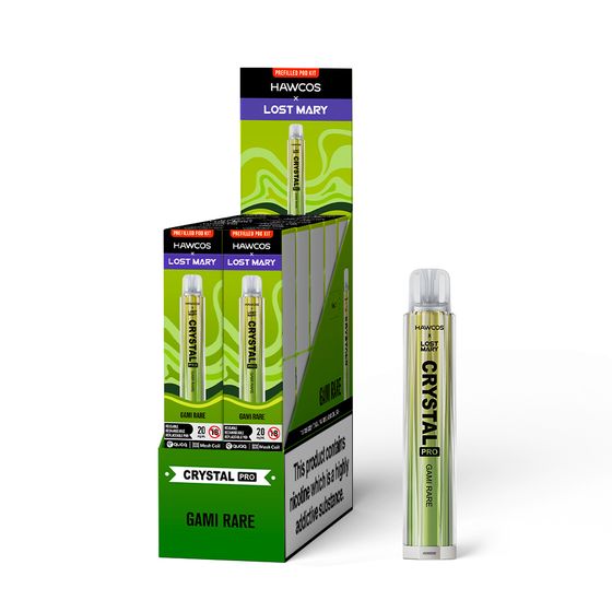 HAWCOS × LOST MARY Crystal Pro KIT (UK) 1PC UK supplier