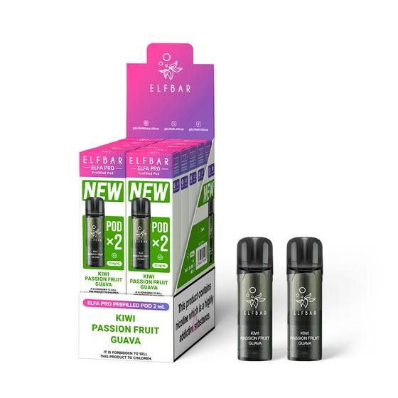 UK supplier [NEW] ELFBAR ELFA PRO V2 Prefilled Pod×2 (UK)