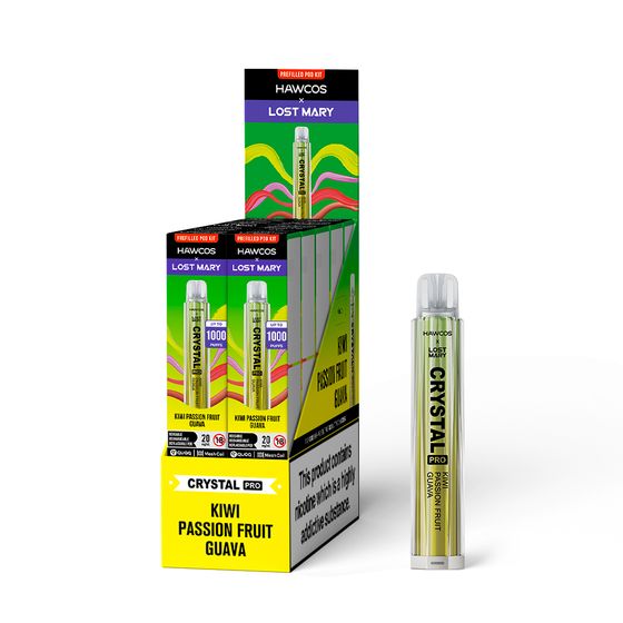 HAWCOS × LOST MARY Crystal Pro KIT (UK) 1PC wholesale price