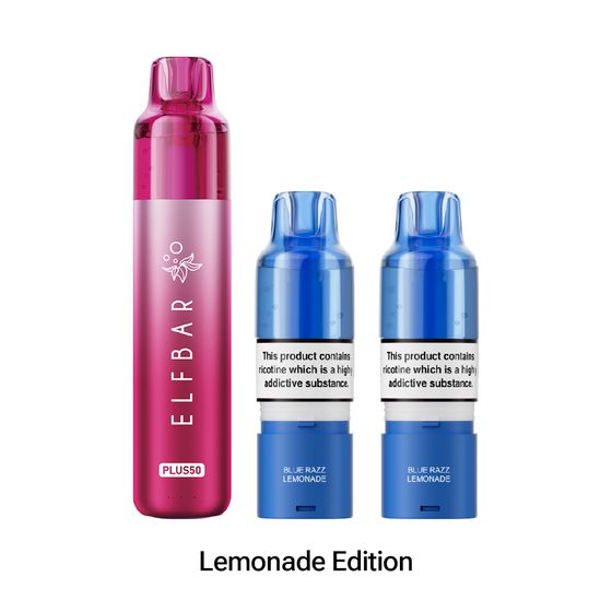 ELFBAR PLUS50 Refillable Kit (UK) authentic