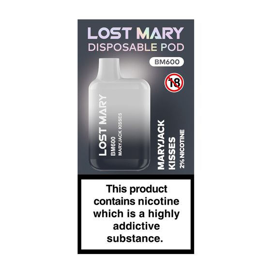 UK supplier [NEW] LOST MARY Box BM600 Disposable Pod Device