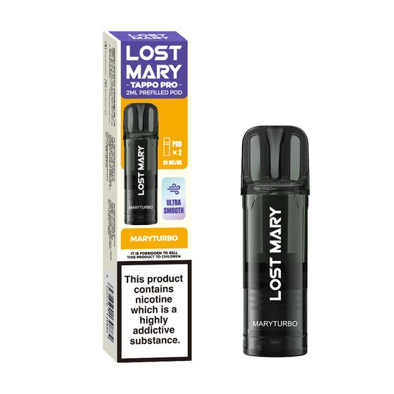 LOST MARY TAPPO PRO 2ML Prefilled Pod × 2 Flavor: Maryturbo for wholesale