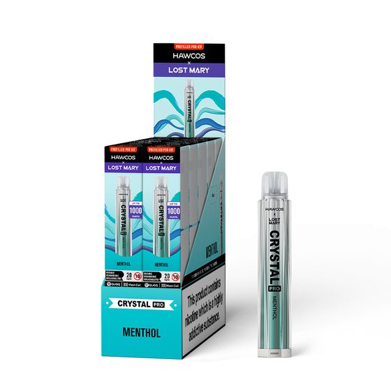 HAWCOS × LOST MARY Crystal Pro KIT (UK) 1PC UK shop