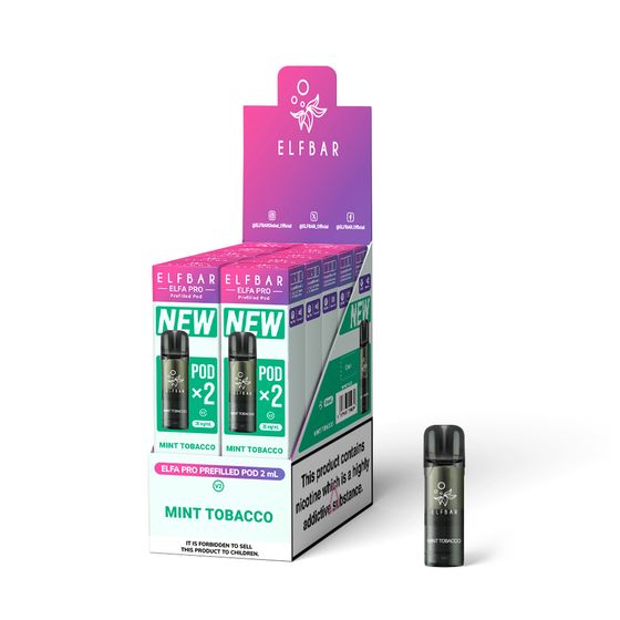 UK wholesale [NEW] ELFBAR ELFA PRO V2 Prefilled Pod×2 (UK)
