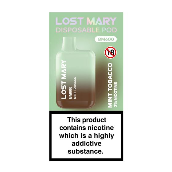 UK shop [NEW] LOST MARY Box BM600 Disposable Pod Device