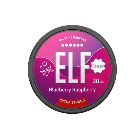 [NEW] ELF Nicotine Pouch Flavor: Blueberry Raspberry | Strength: 20mg/pouch wholesale price