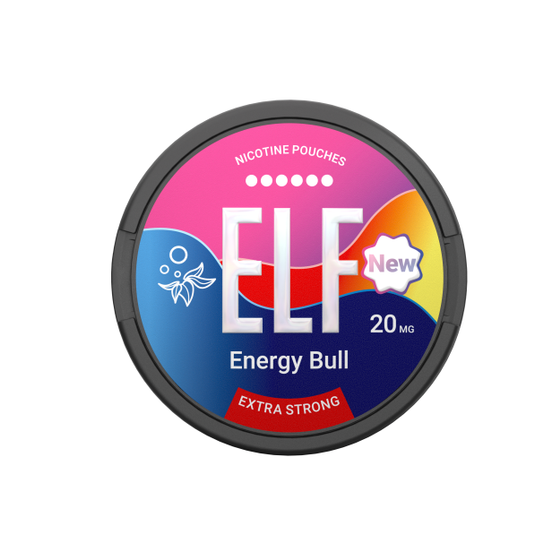 wholesale price [NEW] ELF Nicotine Pouch Flavor: Energy Bull | Strength: 20mg/pouch