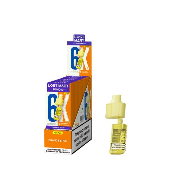 [NEW] LOST MARY BM6000 Refillable Pod P+C authentic