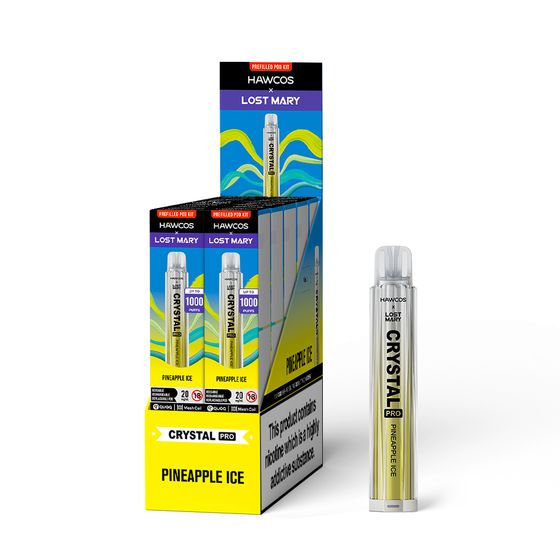 HAWCOS × LOST MARY Crystal Pro KIT (UK) 1PC UK wholesale