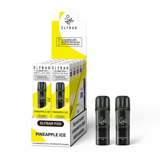 ELFBAR 600 Prefilled Pod × 2 (UK) 1PC wholesale