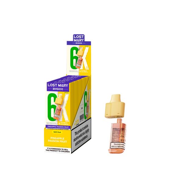 cheap [NEW] LOST MARY BM6000 Refillable Pod P+C
