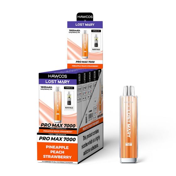 UK store [NEW] HAWCOS×LOST MARY PRO MAX 7000 Refillable Kit-F