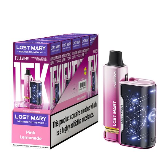 LOST MARY NERA15K Refillable Kit UK shop