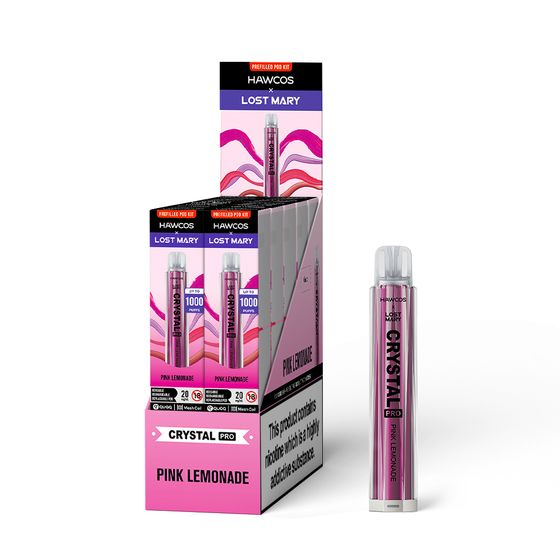 HAWCOS × LOST MARY Crystal Pro KIT (UK) 1PC UK wholesale