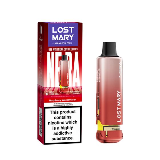 for wholesale LOST MARY NERA Refill Pack (UK) 1PC Strength: 2% Nic ENG | Flavor: Raspberry Watermelon