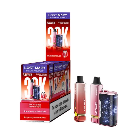 UK shop LOST MARY NERA30K FULLVIEW Refillable Pod Kit (UK) 1PC
