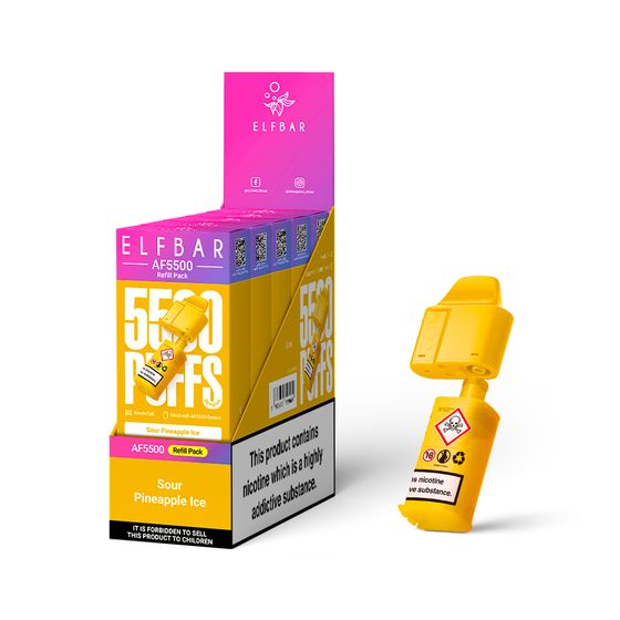 [NEW] ELFBAR AF5500 Refill Pack (UK) authentic