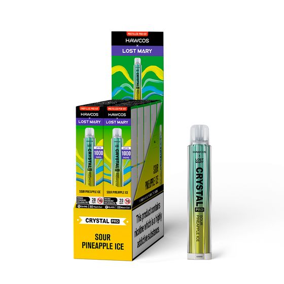 wholesale HAWCOS × LOST MARY Crystal Pro KIT (UK) 1PC