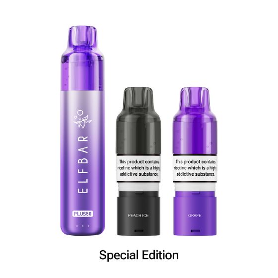 UK shop ELFBAR PLUS50 Refillable Kit (UK)