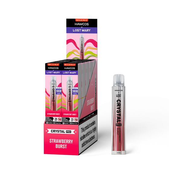 HAWCOS × LOST MARY Crystal Pro KIT (UK) 1PC UK store