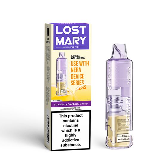 LOST MARY NERA PUREVIEW Refill Pack Flavor: Strawberry Cranberry Cherry cheap